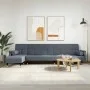 L-shaped sofa bed dark gray velvet 271x140x70 cm by vidaXL, Sofas - Ref: Foro24-3157222, Price: 462,64 €, Discount: %