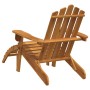 Silla de jardín Adirondack con reposapiés madera acacia maciza en Sillas de jardín | Comprar online en Foro24