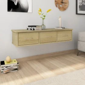 Schubladenregal für Eichensperrholzwand 88x26x18,5cm von vidaXL, Regale und Regale - Ref: Foro24-800597, Preis: 63,72 €, Raba...