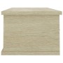 Schubladenregal für Eichensperrholzwand 88x26x18,5cm von vidaXL, Regale und Regale - Ref: Foro24-800597, Preis: 60,15 €, Raba...