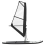 Aufblasbares Paddle-Surfbrett mit schwarz-weißem Segel von vidaXL, Paddleboards - Ref: Foro24-92736, Preis: 512,97 €, Rabatt: %