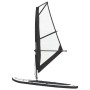 Aufblasbares Paddle-Surfbrett mit schwarz-weißem Segel von vidaXL, Paddleboards - Ref: Foro24-92736, Preis: 512,97 €, Rabatt: %