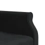 L-förmiges Schlafsofa aus schwarzem Samt 271x140x70 cm von vidaXL, Sofas - Ref: Foro24-3157224, Preis: 470,44 €, Rabatt: %