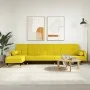 L-förmiges Schlafsofa aus gelbem Samt, 271 x 140 x 70 cm von vidaXL, Sofas - Ref: Foro24-3157225, Preis: 473,51 €, Rabatt: %