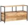 Aparador de madera maciza de mango 110x35x65 cm