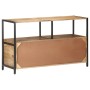 Aparador de madera maciza de mango 110x35x65 cm