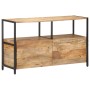 Aparador de madera maciza de mango 110x35x65 cm