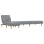 Sofá cama en forma de L tela gris claro 255x140x70 cm de vidaXL, Sofás - Ref: Foro24-3157235, Precio: 339,70 €