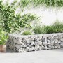 Muro de gaviones cubiertas acero galvanizado 600x30x50 cm