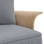 L-shaped sofa bed light gray fabric 279x140x70 cm by vidaXL, Sofas - Ref: Foro24-3157238, Price: 456,57 €, Discount: %