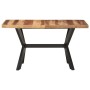 Esstisch aus Akazienholz mit Honig-Finish, 140 x 70 x 75 cm von vidaXL, Küchen- und Esstische - Ref: Foro24-321546, Preis: 25...