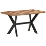 Esstisch aus Akazienholz mit Honig-Finish, 140 x 70 x 75 cm von vidaXL, Küchen- und Esstische - Ref: Foro24-321546, Preis: 25...