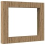 Mueble para TV de pared madera contrachapada artesanal 8 piezas en Muebles TV | Comprar online en Foro24