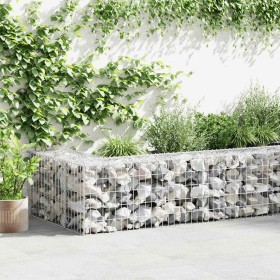 Muro de gaviones con cubiertas acero galvanizado 900x50x50 cm