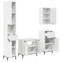 Juego de muebles de baño con cajón Madera Compuesta, Metal
