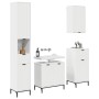 Juego de muebles de baño con cajón Madera Compuesta, Metal