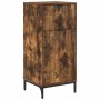 Juego de muebles de baño Roble ahumado Madera Compuesta, Metal
