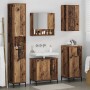 Juego de muebles de baño Madera Vieja Madera Compuesta, Metal