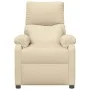 Elektrischer Massagesessel aus cremefarbenem Stoff von vidaXL, Elektrische Massagesessel - Ref: Foro24-3073826, Preis: 243,86...