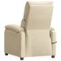 Elektrischer Massagesessel aus cremefarbenem Stoff von vidaXL, Elektrische Massagesessel - Ref: Foro24-3073826, Preis: 243,86...