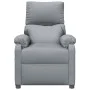 Elektrischer Massagesessel aus hellgrauem Stoff von vidaXL, Elektrische Massagesessel - Ref: Foro24-3073827, Preis: 245,41 €,...