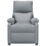 Sillón de masaje eléctrico tela gris claro de vidaXL, Sillones de masaje eléctricos - Ref: Foro24-3073827, Precio: 270,10 €