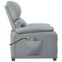 Elektrischer Massagesessel aus hellgrauem Stoff von vidaXL, Elektrische Massagesessel - Ref: Foro24-3073827, Preis: 245,41 €,...