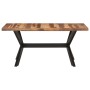 Akazienholz Esstisch Honig Finish 160x80x75 cm von vidaXL, Küchen- und Esstische - Ref: Foro24-321547, Preis: 333,05 €, Rabat...