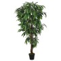 Árbol de mango artificial con 1050 hojas verde 200 cm