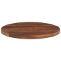 Tablero de mesa redondo madera maciza reciclada Ø 40x3,8 cm