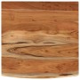 Tablero cuadrado madera maciza acacia borde vivo 80x80x3,8 cm en Tableros para mesas | Comprar online en Foro24