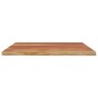 Tablero rectangular madera de acacia borde vivo 100x80x3,8 cm