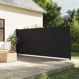 Toldo lateral retráctil negro 180x500 cm en Sombrillas | Comprar online en Foro24