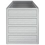Arriate de acero galvanizado plateado 100x40x45 cm de vidaXL, Maceteros y jardineras - Ref: Foro24-316897, Precio: 29,80 €, D...