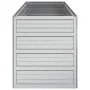 Arriate de acero galvanizado plateado 100x40x45 cm de vidaXL, Maceteros y jardineras - Ref: Foro24-316897, Precio: 31,57 €, D...