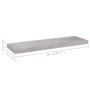 Schwebendes Wandregal 2 Stück MDF betongrau 80x23,5x3,8 cm von vidaXL, Regale und Regale - Ref: Foro24-326601, Preis: 38,31 €...