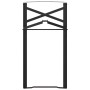 Pierna de Mesa de Cerveza 2 pcs Negro 39 x 3 x 75 cm