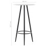 5-piece black plastic high table and stools set by vidaXL, Furniture sets for kitchens and dining rooms - Ref: Foro24-279761,...