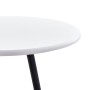 Hochtisch- und Hocker-Set, 3-teilig, aus schwarzem Kunststoff von vidaXL, Möbelsets für Küchen und Esszimmer - Ref: Foro24-27...
