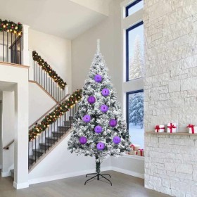 Juego de Esferas de Navidad 4 pcs Lila Juego de Esferas de Navidad 4 pcs Lila