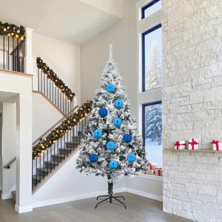 Juego de Esferas de Navidad 4 pcs Azul