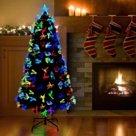 Árbol de Navidad artificial Verde 120 cm PVC