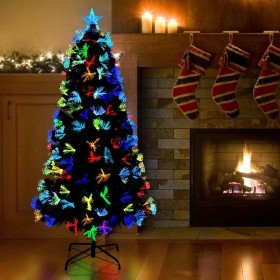 Árbol de Navidad artificial Verde 120 cm PVC