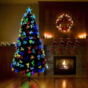 Árbol de Navidad artificial Verde 180 cm PVC