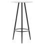Hochtisch- und Hocker-Set, 3-teilig, dunkelgrauer Stoff von vidaXL, Möbelsets für Küchen und Esszimmer - Ref: Foro24-3051133,...