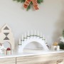 Arco de Velas de Navidad con 10 Velas LED 47 x 5 x 29 cm