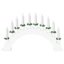 Arco de Velas de Navidad con 10 Velas LED 47 x 5 x 29 cm