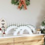 Arco de Velas de Navidad con 10 Velas LED 3 pcs 47 x 5 x 29 cm