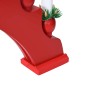 Arco de Velas de Navidad con 10 Velas LED Rojo 47 x 5 x 29 cm