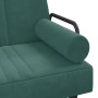 L-förmiges Schlafsofa aus dunkelgrünem Samt, 260 x 140 x 70 cm von vidaXL, Sofas - Ref: Foro24-3157244, Preis: 426,05 €, Raba...